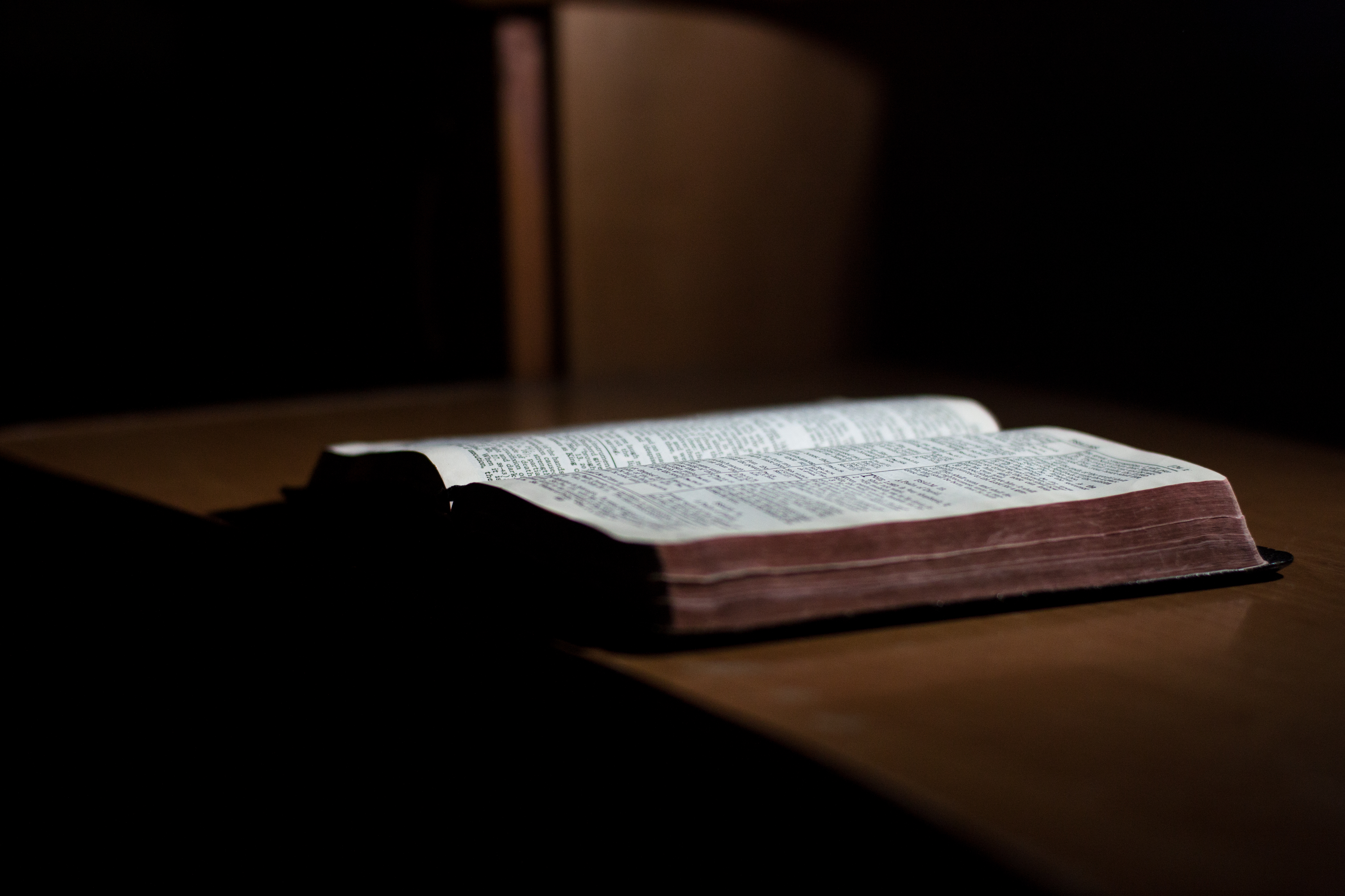 Bible on Table